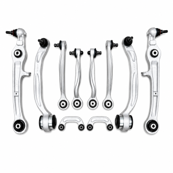 Querlenkersatz Vorderachse Audi A6 S6 RS6 C6 4F Strongflex PU-Buchsen 80 Shore Plug & Play