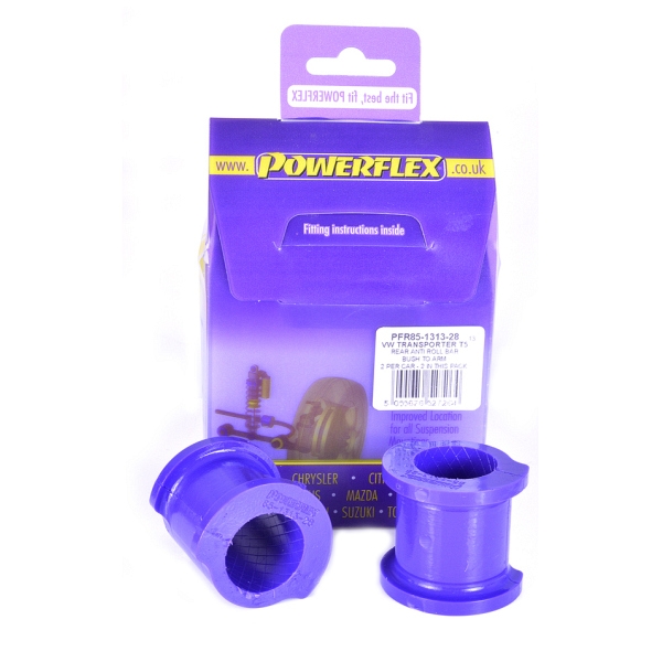 Powerflex Buchsen Stabilisator hinten 28mm VW T5 / T6