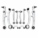 Querlenkersatz Vorderachse Audi A6 S6 RS6 C6 4F Strongflex PU-Buchsen 80 Shore Plug & Play
